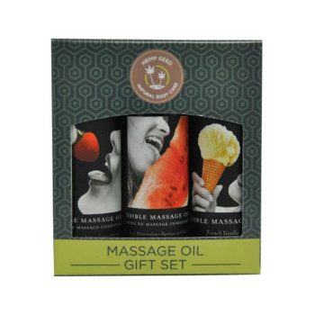 Massage Oil Fragrance Gift Set 3 Fragrances Massage Oil Fragrance Gift Set 3 Fragrances
