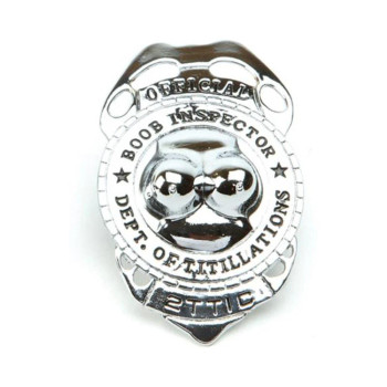 Official Boob Inspector Badge Official Boob Inspector Badge