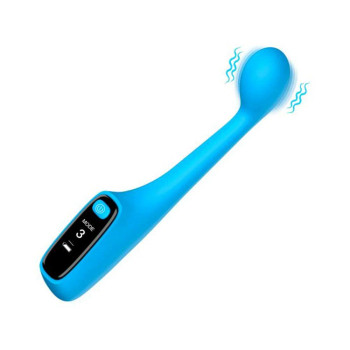 Silicone G-spot Vibrator With Digital Display Silicone G-spot Vibrator With Digital Display