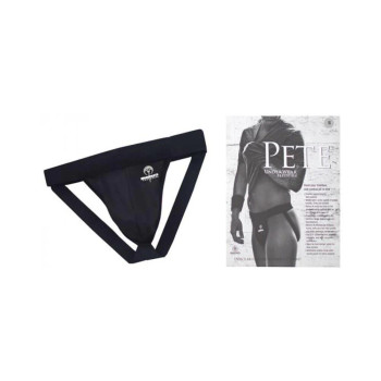 Spareparts Pete Freestyle Nylon Packing Jock Black Size M