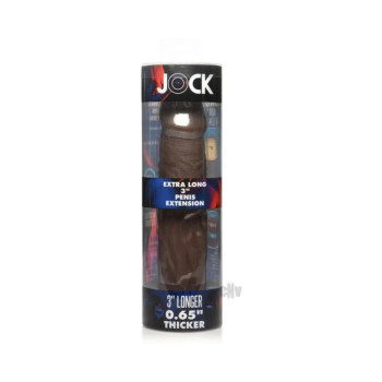 Jock Extra Long Penis Extension Sleeve 3in Medium - 653078943818