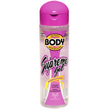 Body Action Supreme Water Based Gel - 4.8 oz Bottle Body Action Supreme Water Based Gel - 4.8 oz Bottle