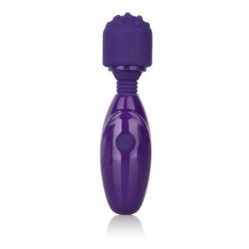 Tiny Teasers Nubby Purple Wand Massager - 716770089885
