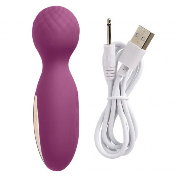 Cloud 9 Health & Wellness Flexi-massager Rechargeable Wand Plum - 850013016037