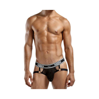 Peep Show Jock Strap Ring Small/Medium Black - 845830071529