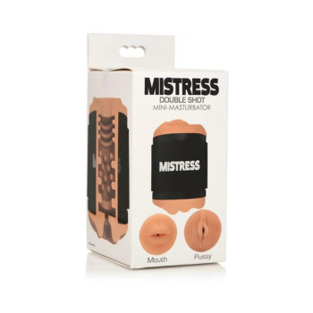Mistress Mini Double Stroker Mouth & Pussy Medium Mistress Mini Double Stroker Mouth & Pussy Medium