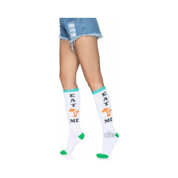 Eat Me Knee Highs Os Multicolor