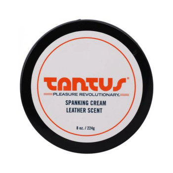 Tantus - Spanking Cream - Leather Scent - 8 Oz.