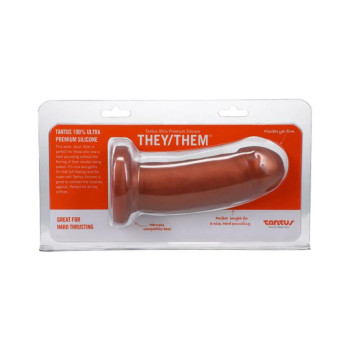 Tantus They/them 5.5 In. Dildo Soft Copper