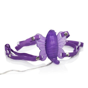 Venus Butterfly 2 Purple Hands Free Strap On - 716770002860
