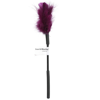 Sandm Feather Tickler Purple Sandm Feather Tickler Purple