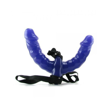 Fetish Fantasy Double Delight Strap On Purple - 603912224184