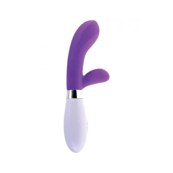 Classix Silicone G-Spot Rabbit Style Vibrator Purple - 603912757897
