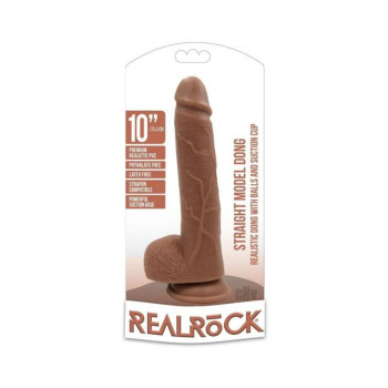 Realrock Straight W/balls 10 Tan Realrock Straight W/balls 10 Tan