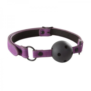 Lust Bondage Ball Gag Purple O/S Lust Bondage Ball Gag Purple O/S