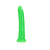 Realrock Glow In The Dark Slim 11 In. Dildo Neon Green Realrock Glow In The Dark Slim 11 In. Dildo Neon Green