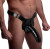 Infiltrator II Hollow Strap On With 9 Inches Dildo Black Infiltrator II Hollow Strap On With 9 Inches Dildo Black