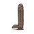 Mr. Mister 10.5 Inches Dildo with Suction Brown Mr. Mister 10.5 Inches Dildo with Suction Brown