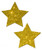 Gold Glitter Rock Star Pasties O/S - 760921347485