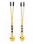 TWEEZER NIPPLE CLAMP W/ HEART PENDANT