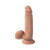 Big Shot Silicone Vibrating Dong W/balls Light 8in Big Shot Silicone Vibrating Dong W/balls Light 8in