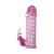 Fantasy Vibrating Couples Cage - Pink Fantasy Vibrating Couples Cage - Pink