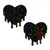 Pastease Melty Heart Disco Ball Black
