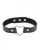 Plesur Pvc Heart Connector Choker - Black