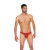 Mens Microfiber Open Back Underwear Red L/Xl