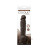 Colours Pleasures Vibrating 5" Dildo - Dark Brown