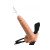 Fetish Fantasy 7.5in Hollow Squirting Strap-on With Balls, Flesh Fetish Fantasy 7.5in Hollow Squirting Strap-on With Balls, Flesh
