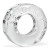 Oxballs Atomic Jock Sprocket Cockring - Clear Oxballs Atomic Jock Sprocket Cockring - Clear