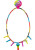 Rainbow Pecker Whistle Necklace - 818631029709