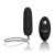 Silicone Remote Control Bullet Vibrator Black - 716770087836
