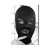 Ouch! Black & White Subversion Mask With Open Mouth And Eye Black Ouch! Black & White Subversion Mask With Open Mouth And Eye Black