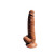 Latin Lover Guapo 9 Inches Dildo - Brown - 818631029938