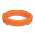 Classic 1.75 (44 mm) Silicone Med. Stretch Penis Ring Orange