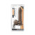 Dr. Skin Plus Thick Posable Dildo With Balls 9 In. Chocolate