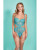 Riley Eyelash Lace Teddy W/side Cutouts Teal Sm Riley Eyelash Lace Teddy W/side Cutouts Teal Sm