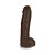 Bam Huge Realistic Cock 13 Inch - Brown Bam Huge Realistic Cock 13 Inch - Brown