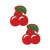 Pastease Premium Cherries - Bright Red O/s Pastease Premium Cherries - Bright Red O/s
