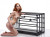 Kennel Adjustable Puppy Cage With Padded Board Kennel Adjustable Puppy Cage With Padded Board