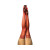 Kixies Monica Red Sheer With Black Seam And Cuban Heel - Size B Kixies Monica Red Sheer With Black Seam And Cuban Heel - Size B