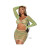 Zig Zag Net Gauntlet Set 2pc Os Grn Zig Zag Net Gauntlet Set 2pc Os Grn