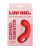 Luv Inc. Curved Vibrator - Red Luv Inc. Curved Vibrator - Red