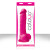 Colours Pleasures 8 Dildo w/Suction Cup - Pink
