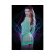 Lapdance Glow In The Dark Mini Dress O/s - 848416012329