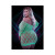 Lapdance Glow In The Dark Mini Dress Q/s - 848416012336
