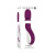 Gender X Handle It Wand Vibrator Silicone Rechargeable Purple Gender X Handle It Wand Vibrator Silicone Rechargeable Purple