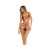 Rene Rofe Walk Away Strappy Teddy Burgundy M/l